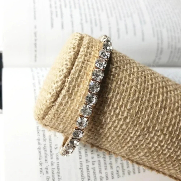 Tennis OS GOLD PAVE BRACELET - Picture 1 of 1
